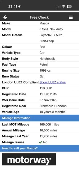 Mazda 3 Se-L Nav full